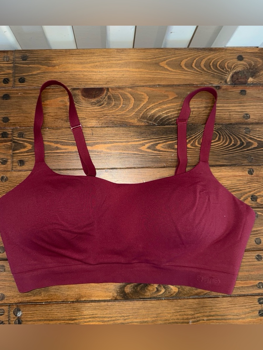 aerie Wine Wireless Seamless Bralette